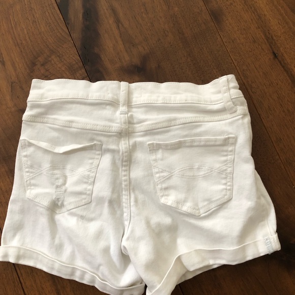 Abercrombie Kids white jean shirt size 13/14 - Picture 2 of 4